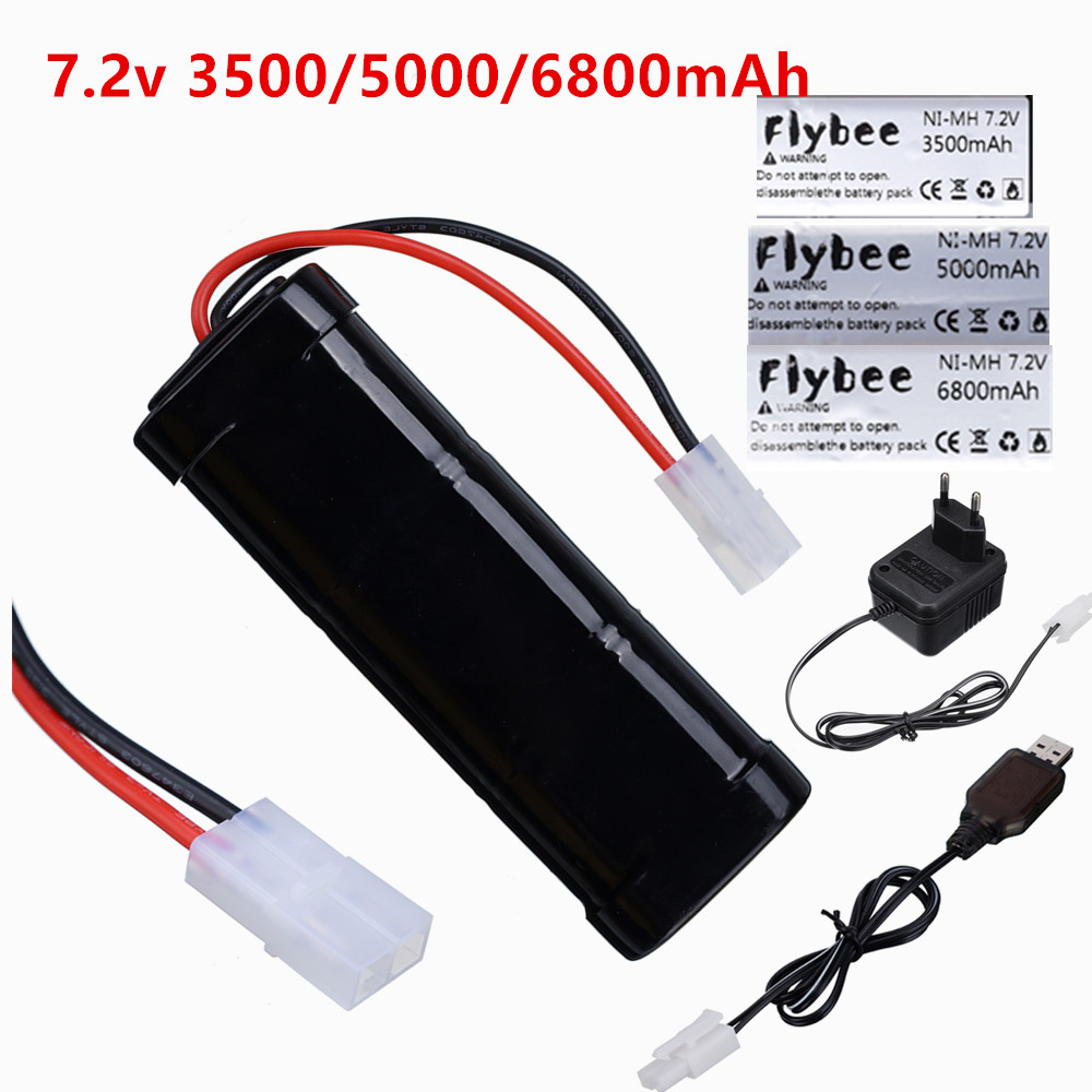 Rc Hobby Truck - Nieuwe 7.2V Batterij 5000/6800mAh NiMH batterij