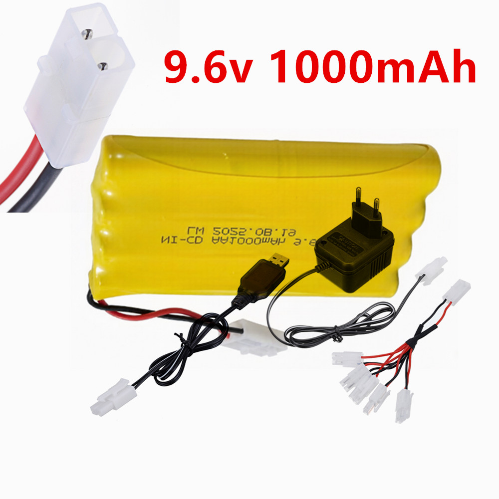 Rc Hobby Truck - 9.6V 1000mAh Ni-CD AA Oplaadbare Batterij
