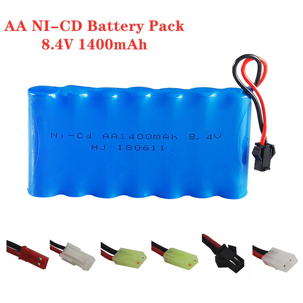 Rc Hobby Truck - 8.4V 1400Mah Ni-Cd Oplaadbare Batterij Pack