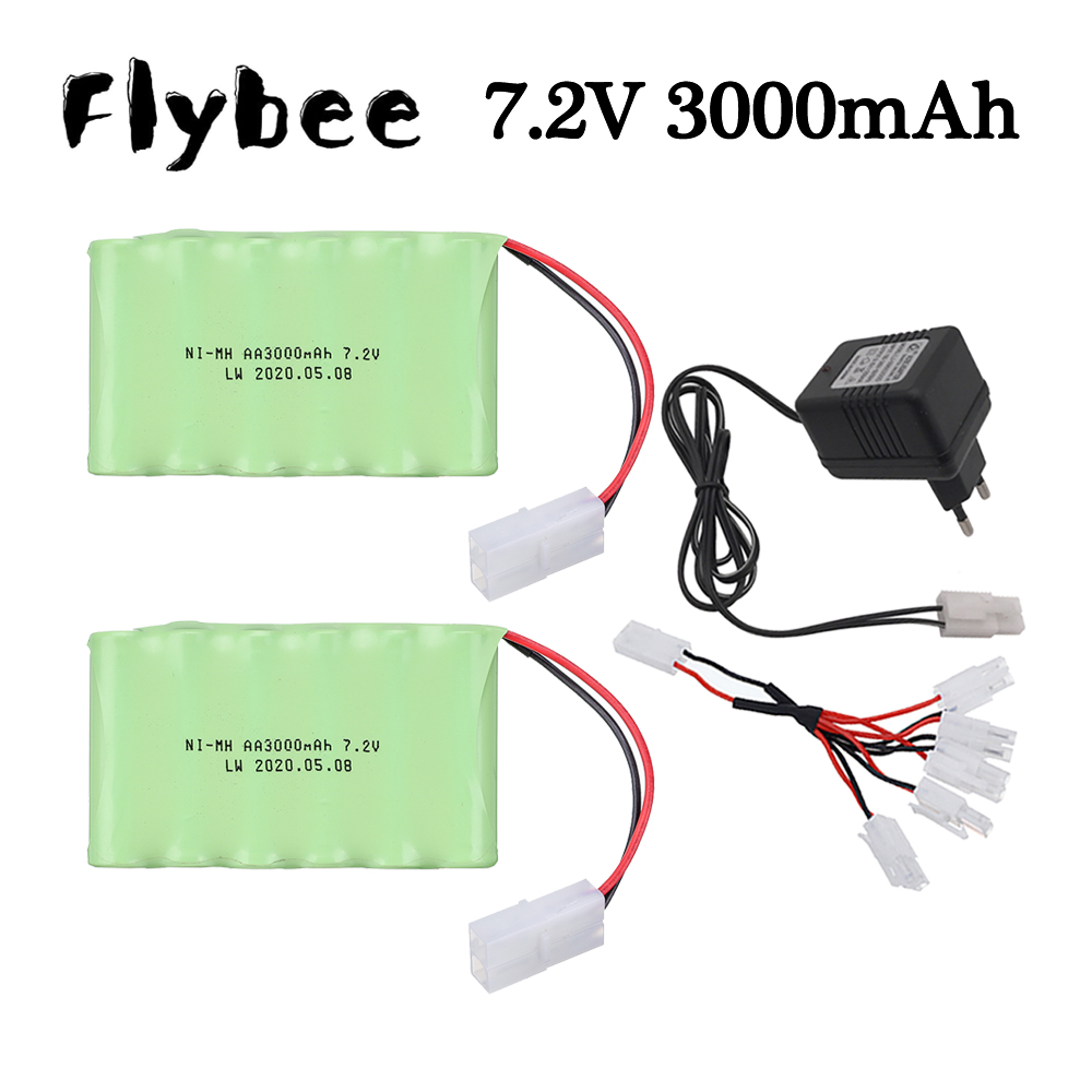 Rc Hobby Truck - (Tamiya Plug) 3000Mah 7.2V Batterij Voor