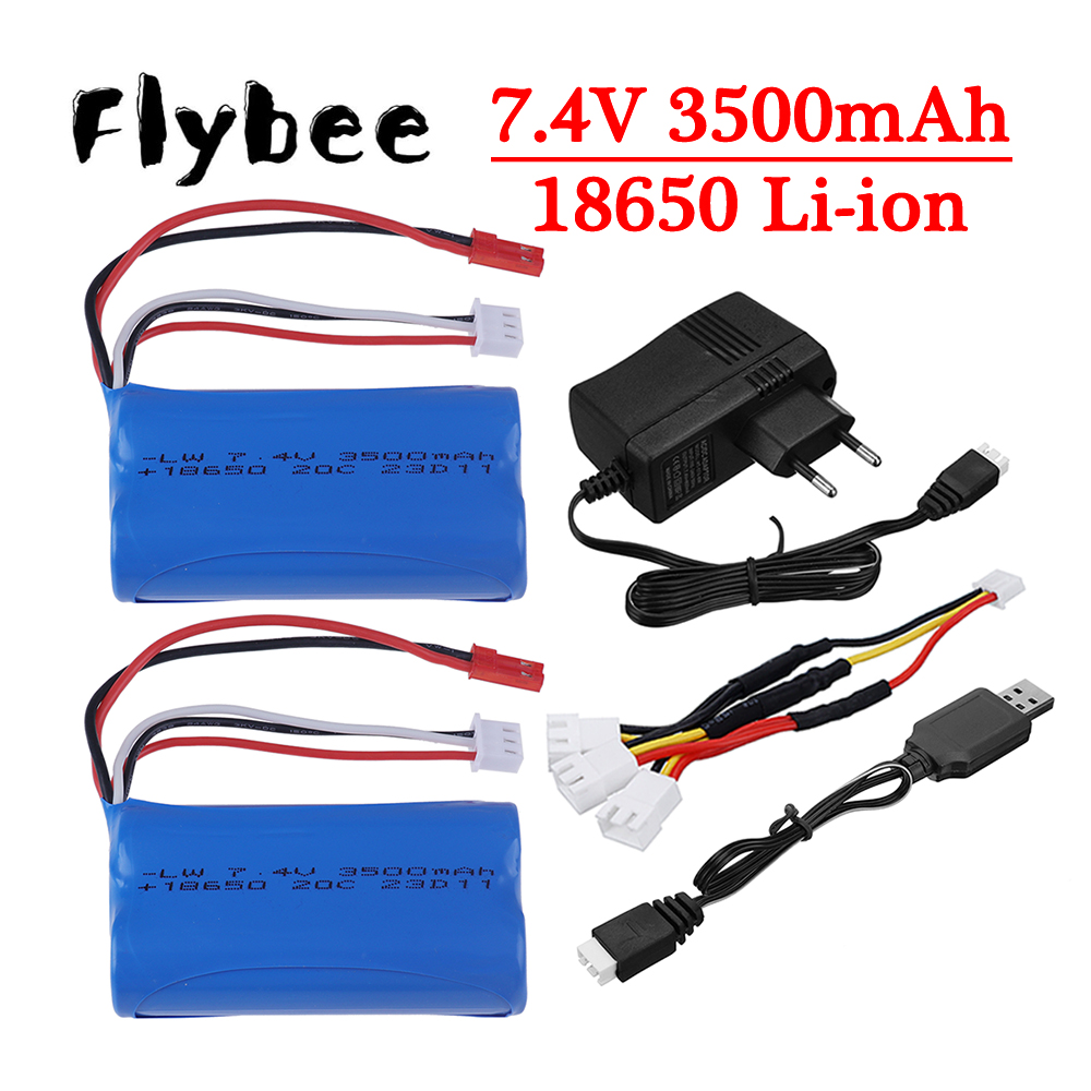 Rc Hobby Truck - Verbeterde 3000 mAh tot 3500 mAh