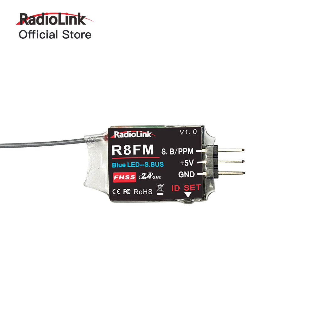 Receiver Sbus 8Ch - Radiolink 2,4 GHz R8FM 8CH RC-ontvanger