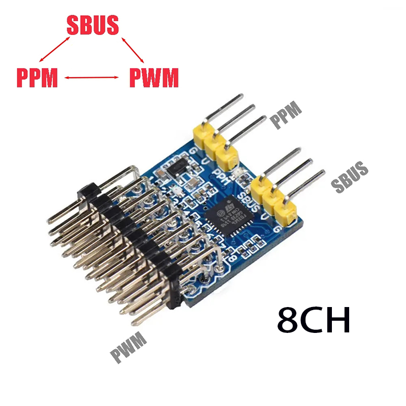 Receiver Sbus 8Ch - 8CH PWM PPM SBUS Signaal Conversie