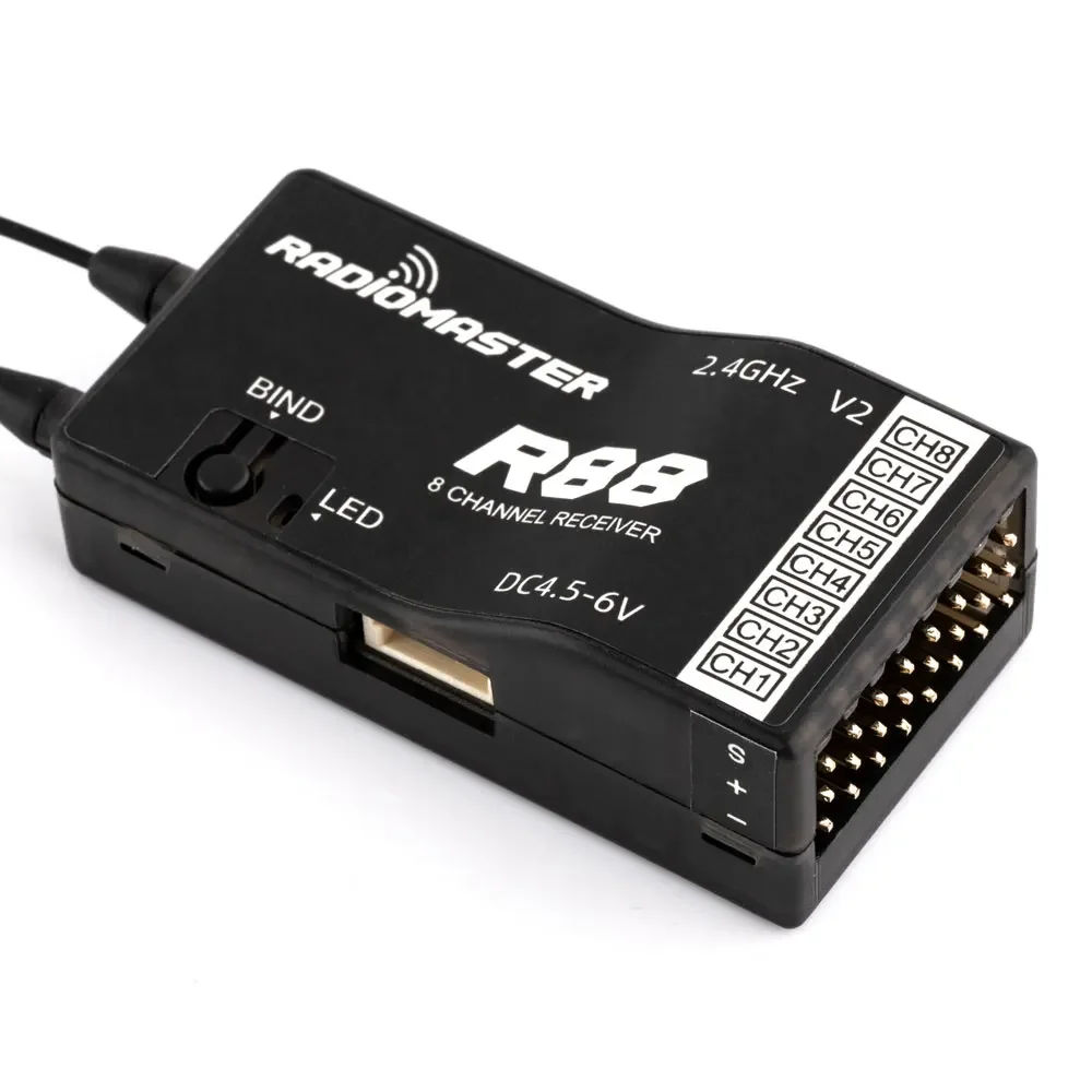 RadioMaster R88 V2.0 8-kanaals - Receiver Sbus 8Ch recensie en prijs