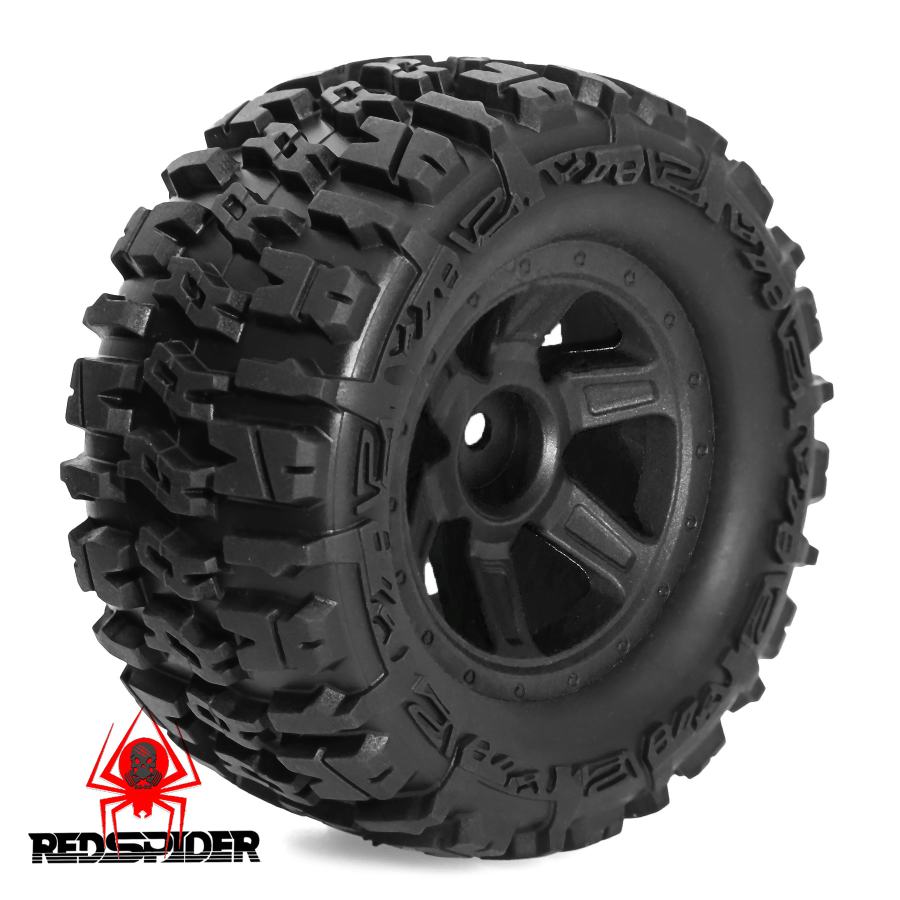 90 mm skidproof rubberen wielb - Rc Truck Monster recensie en prijs