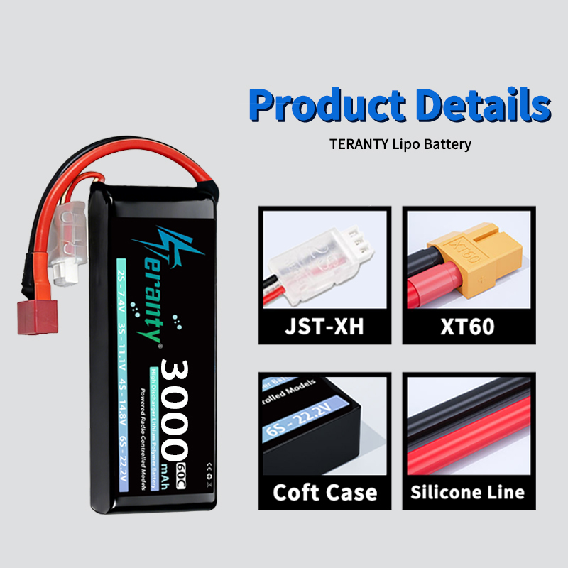 TERANTY 2S 3000mAh Lipo Batter - Rc Hobby Truck recensie en prijs