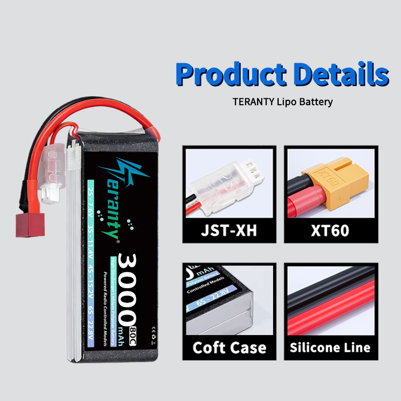 TERANTY 2S 3000mAh Lipo Batter - Rc Hobby Truck recensie en prijs
