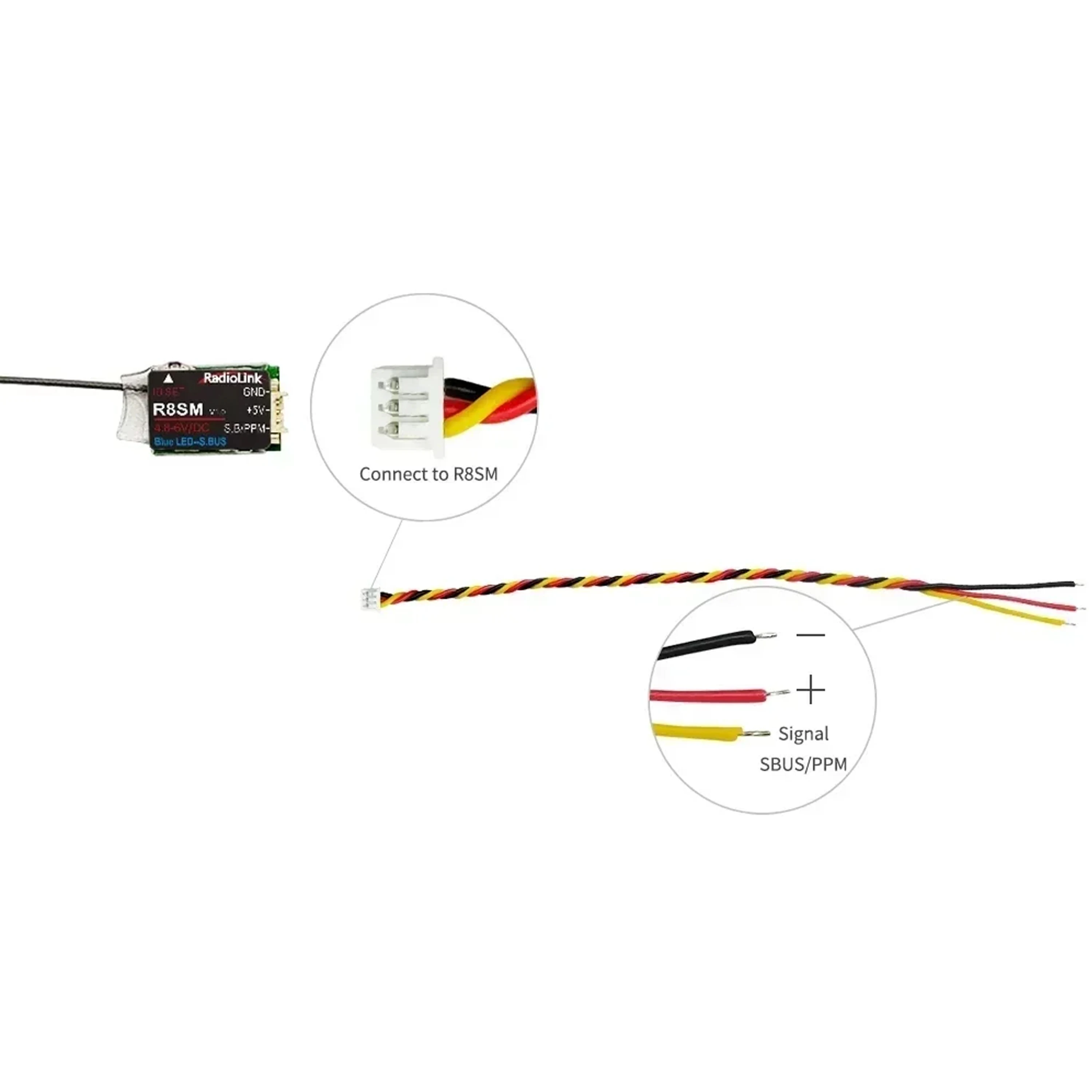 Radiolink R8SM 8-kanaals 2.4G  - Receiver Sbus 8Ch recensie en prijs