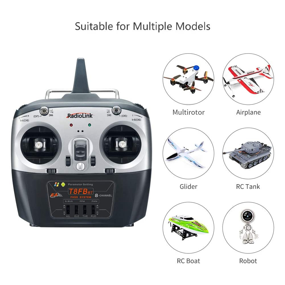 Radiolink T8FB V2 8CH RC Zende - Receiver Sbus 8Ch recensie en prijs