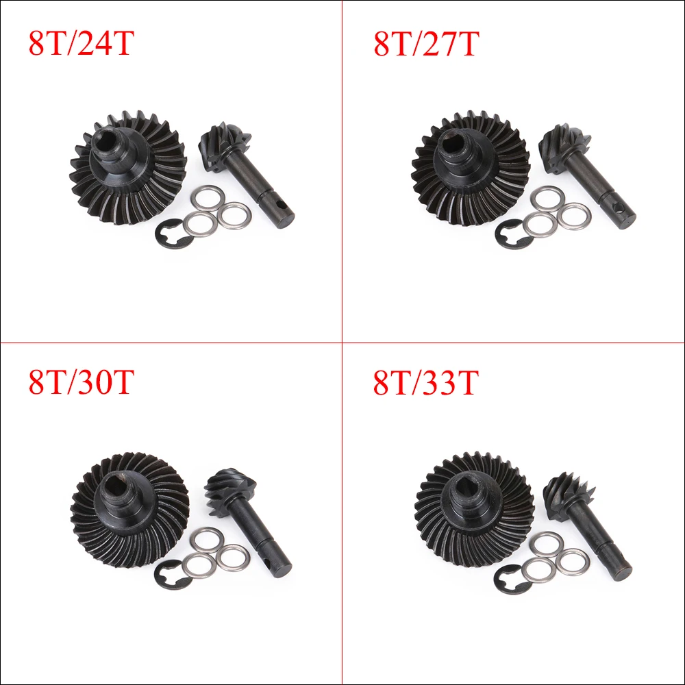 Metalen 8T/24T/27T/30T/33T Bev - Rc Hobby Grade Crawler recensie en prijs