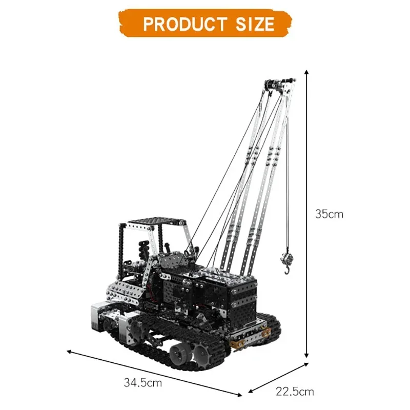 DIY Metal RC Kraan Elektrische - Rc Hobby Truck recensie en prijs