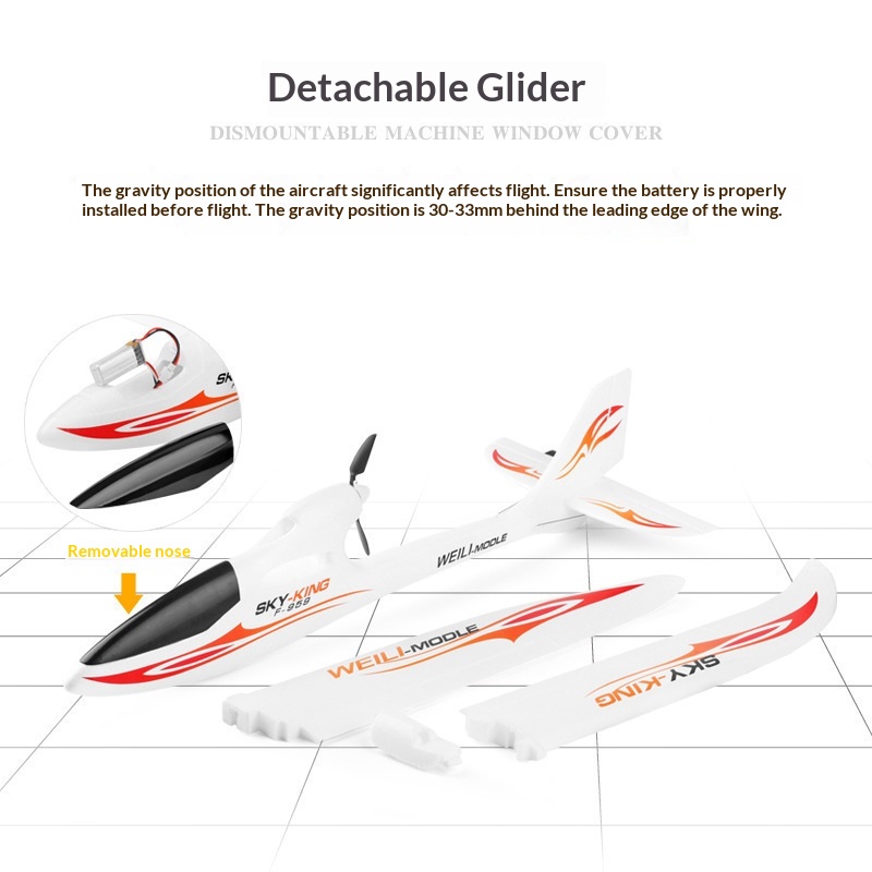 Weili Sky King F959S RC zweefv - Rc Hobby Kings recensie en prijs