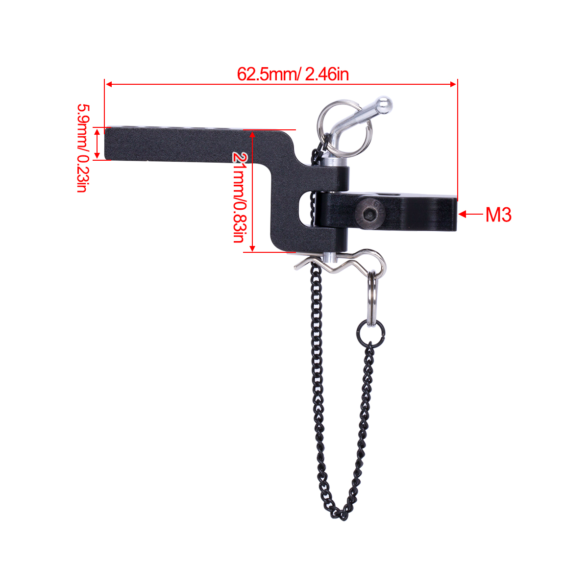 CNC Trailer Hook Rescue Access - Rc Crawler 4X4 recensie en prijs