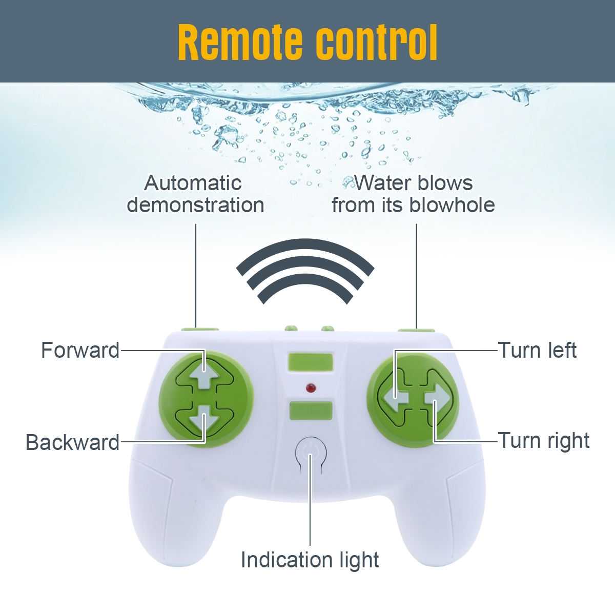 Haai Rc Dolfijn Walvis Spray W - Rc Submarine Water recensie en prijs