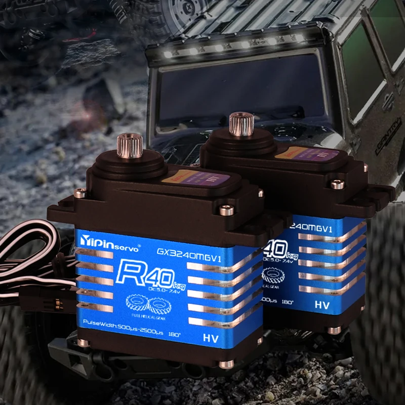 Waterdichte IP68 RC Servo 40kg - Servo Metal Gear recensie en prijs