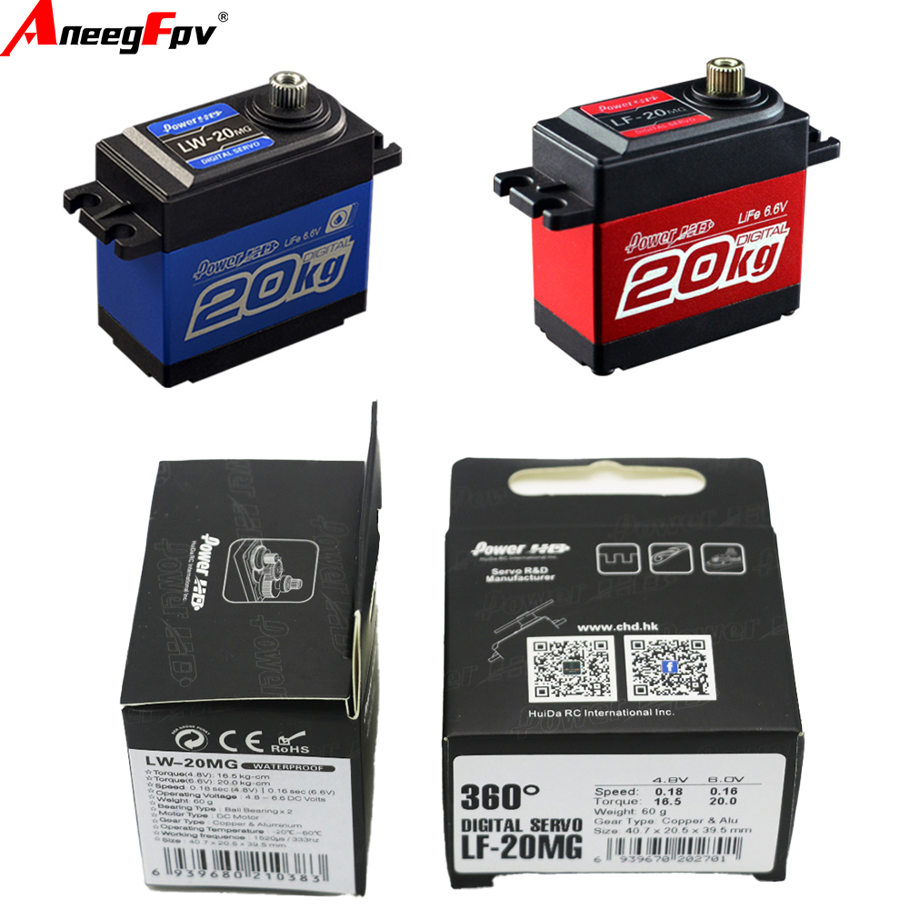 Power HD LW-20MG LF-20MG Water - Servo Metal Gear recensie en prijs
