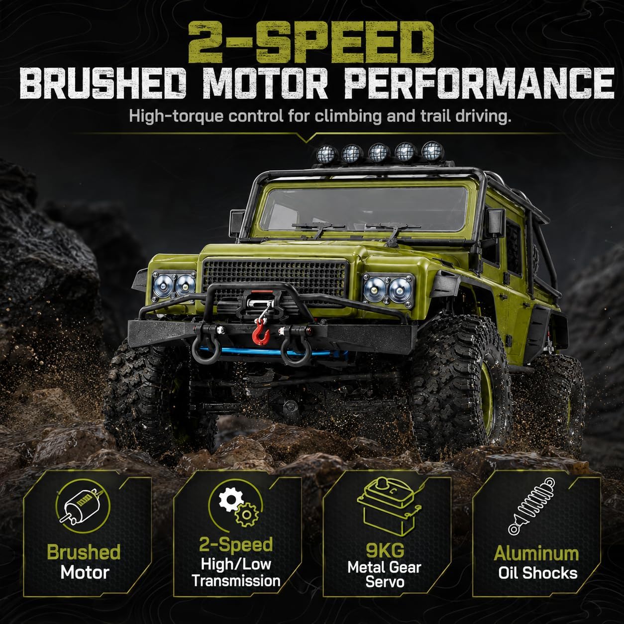 Afstandsbestuurde vrachtwagen  - Rc Hobby Grade Crawler recensie en prijs