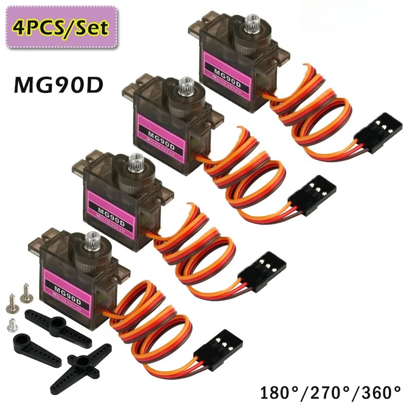 4CPS/Set 9g MG90D Micro Digita - Servo Metal Gear recensie en prijs