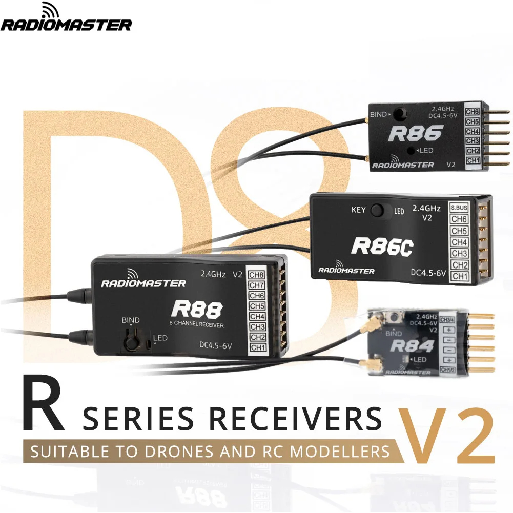 Radiomaster R81 R84 R86 R86C R - Receiver Sbus 8Ch recensie en prijs