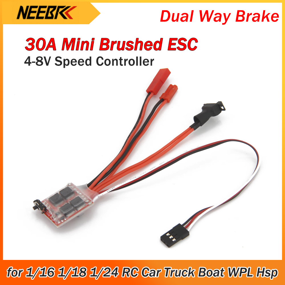 30A Mini Brushed ESC Dual Way  - Rc Hobby Quotes recensie en prijs